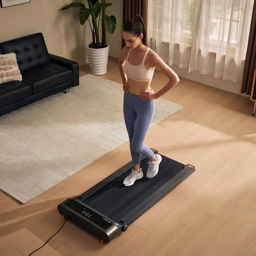 King Smith Foldable Walking Pad R3 - 1 HP side view - Treadmill | Buy Online in Kuwait | Pro Sports Kuwait