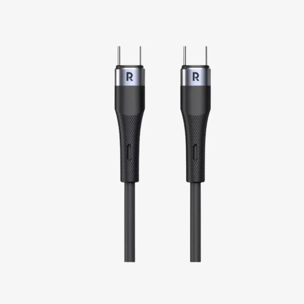 RAVPower 60W USB-C to USB-C Cable 1M - Black & White
