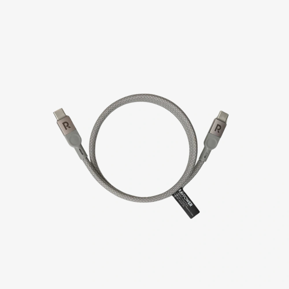 RAVPower 60W Magnetic Braided USB-C Cable 1.2M