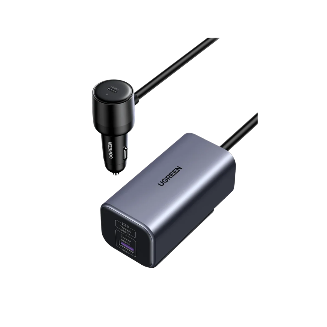 Ugreen 4-Port GaN Fast Car Charger
