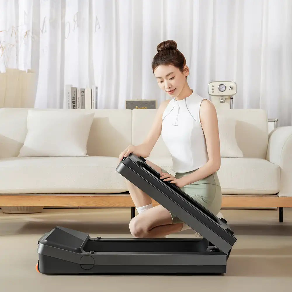 King Smith Foldable Walking Pad Z3 - 1 HP in use - Treadmill | Buy Online in Kuwait | Pro Sports Kuwait