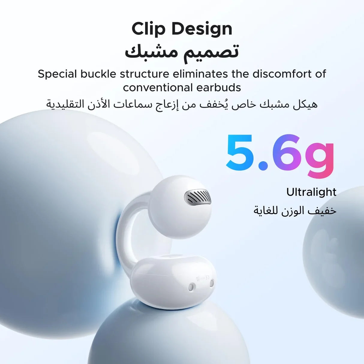 Ugreen HiTune S6 ClipBuds True Wireless Earbuds