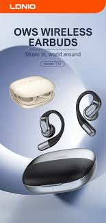 LDNIO T12 Over-Ear Wireless Stereo Earbuds