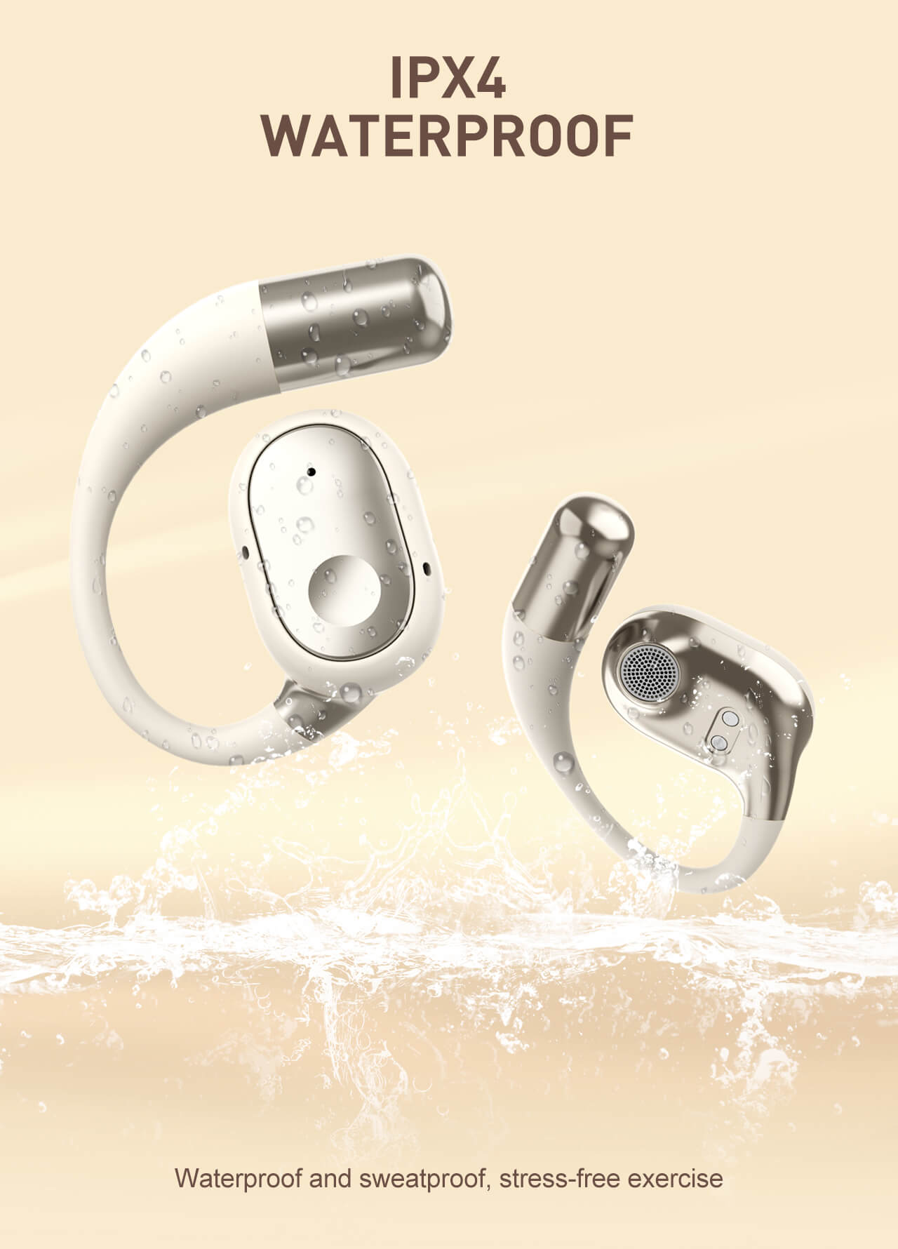 LDNIO T11 Over-Ear Wireless Stereo Earbuds