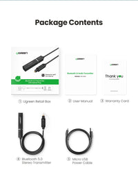 Ugreen CM150 Bluetooth 5.0 Audio Transmitter