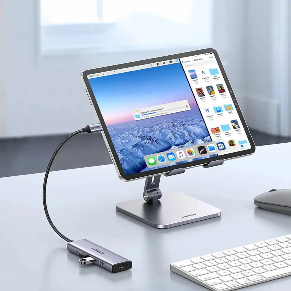 Ugreen CM511 USB-C Multifunction Adapter Grey