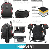 Neewer NW-XJB-D2330 Pro Camera Backpack