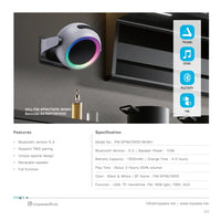 Pawa Aria Wall & Desktop RGB Speaker
