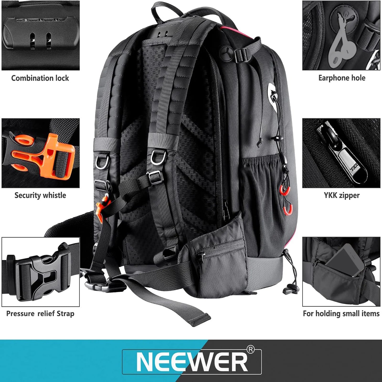 Neewer NW-XJB-D2330 Pro Camera Backpack