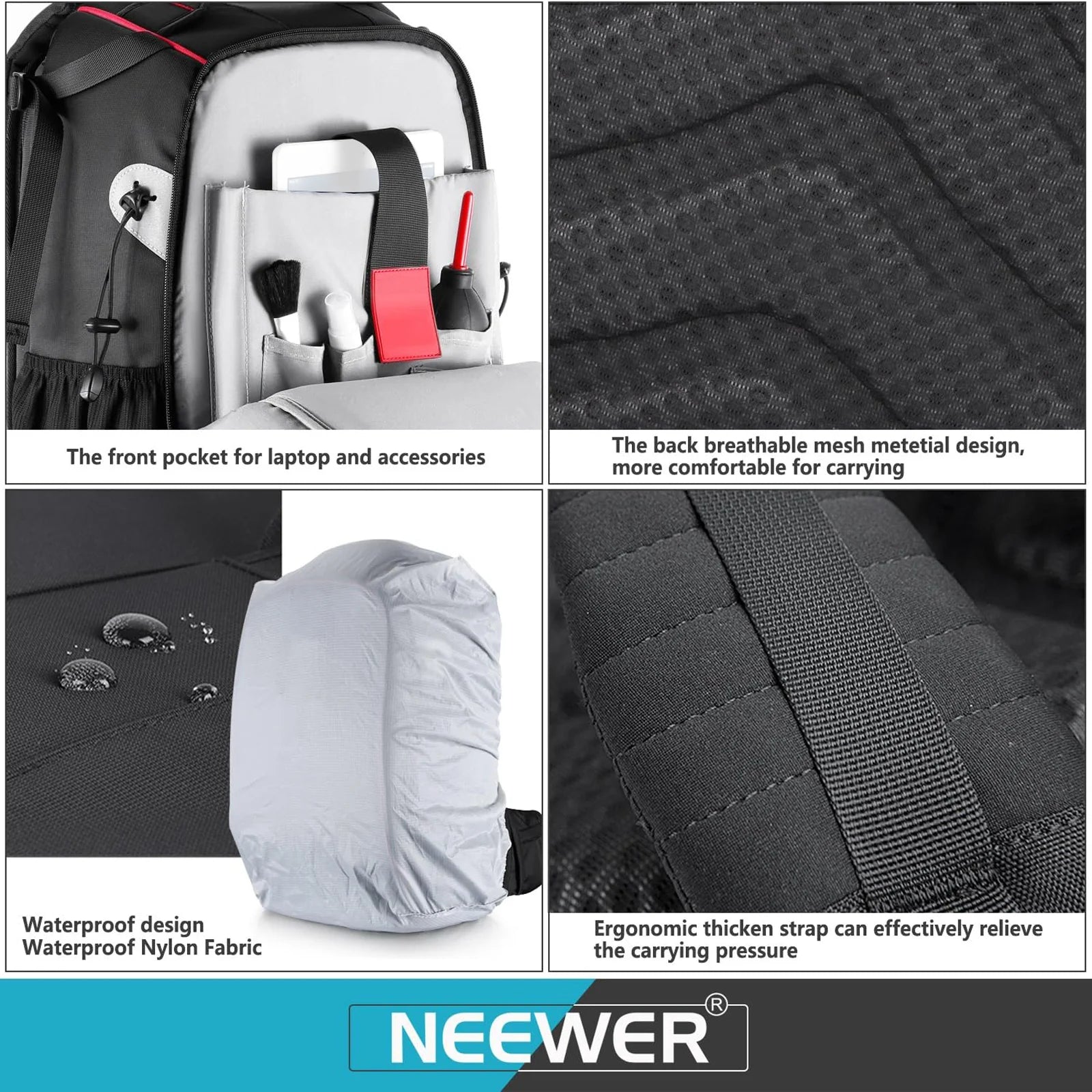 Neewer NW-XJB-D2330 Pro Camera Backpack