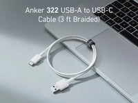 Anker 322 USB-A to USB-C Braided Cable