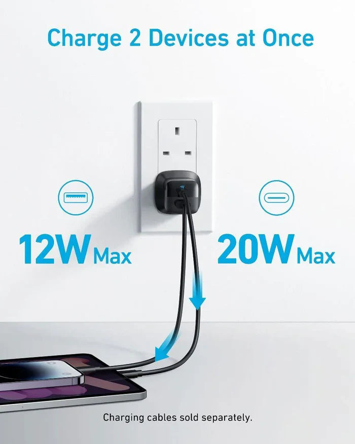 Anker 323 Charger (33W)- Black
