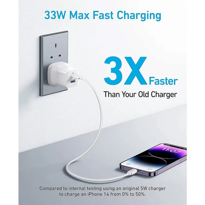 Anker 323 Charger (33W)- Black