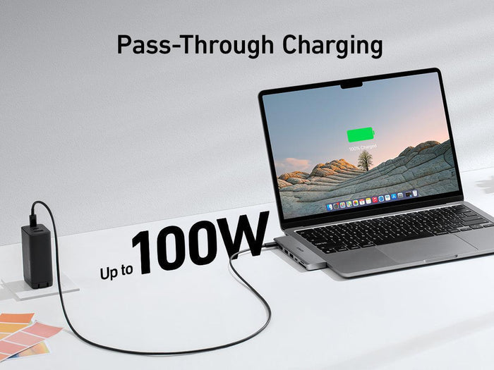 Anker 547 USB-C Hub (7-in-2, for MacBook)- Gray