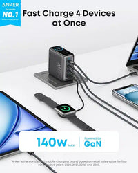 Anker B2697 140W 4-Port PD 3.1 GaN Charger with Display