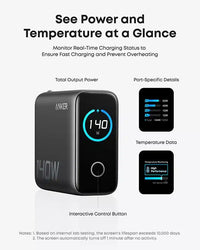 Anker B2697 140W 4-Port PD 3.1 GaN Charger with Display