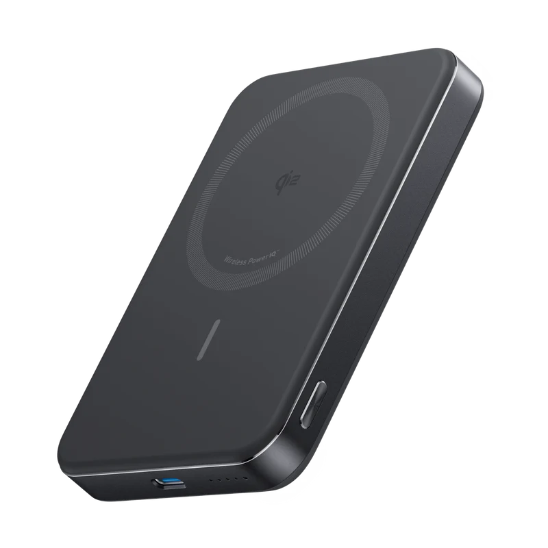 Anker MagGo Power Bank (10K, Magnetic Wireless)- Black