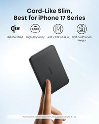 Anker Nano 5K MagGo Slim Qi2 Power Bank