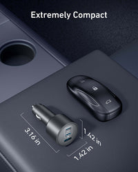Anker B2737 Car Charger 167.5W 3-Port with Cable Bundle