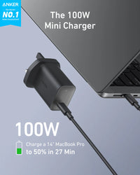 Anker A2679 Nano Charger 100W with 6ft USB-C Cable