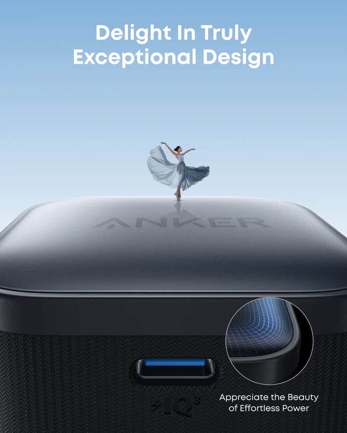 Anker Nano Charger (45W) with USB-C Cable- Black
