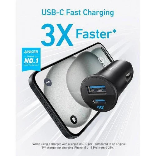 Anker PowerDrive 30W Dual-Port Car Charger