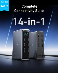 Anker Prime A83B6 14-in-1 Dual Display 160W Charging Docking Station