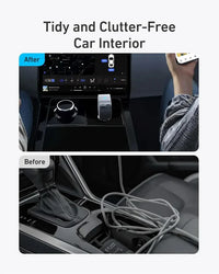 Anker Nano 75W Car Charger with Retractable USB-C Cable