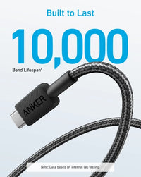 Anker 322 USB-A to USB-C Braided Cable