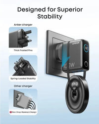 Anker B1218 100W 3-Port Wall Charger with Smart Display