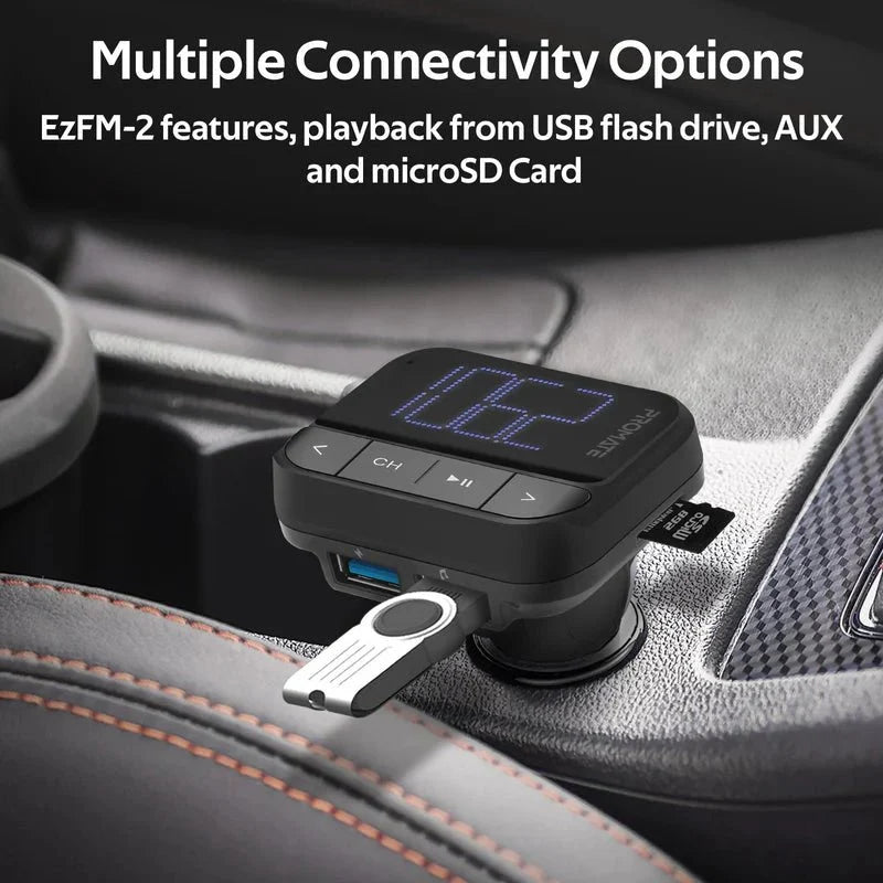 Promate ezFM-2 Wireless Media FM Transmitter