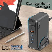 Promate GearHub-120W High-Output Desktop Charging Station