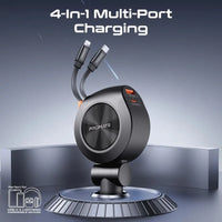 Promate DriveGear-R2 Retractable Cable Car Charger