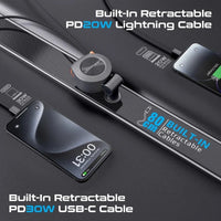 Promate DriveGear-R2 Retractable Cable Car Charger