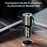 Promate VoltGuard 55.5W Emergency Multi-Function Car Charger