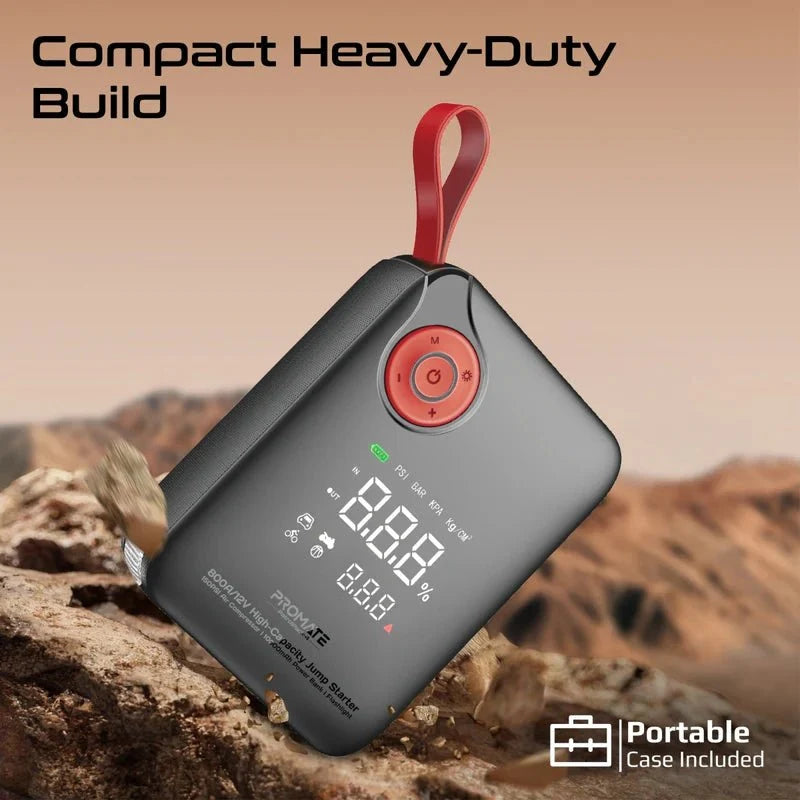 Promate PatrolPack-4 Multi-Function Emergency Jump Starter