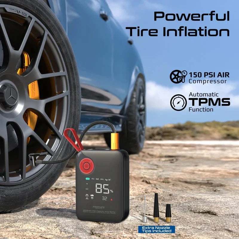 Promate PatrolPack-4 Multi-Function Emergency Jump Starter