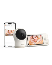 eufy Security Baby Monitor C10 2K Wi-Fi Add-On Camera White