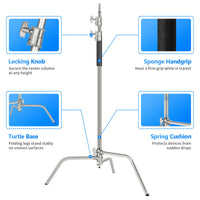 Neewer 10103338 Pure Metal Pro Reflector Arm