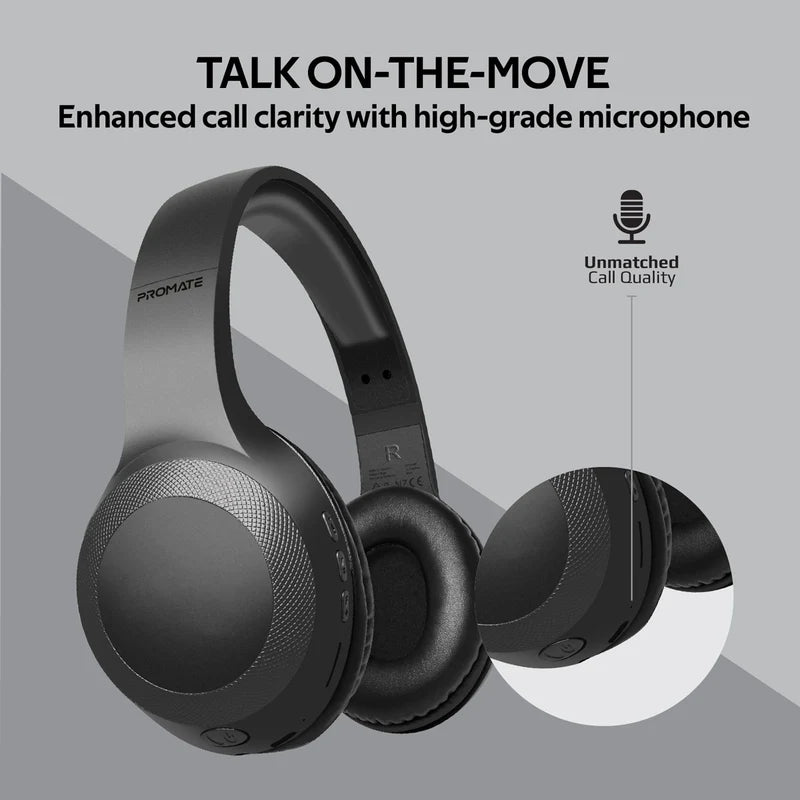 Promate LaBoca Over-Ear Wireless Headphones