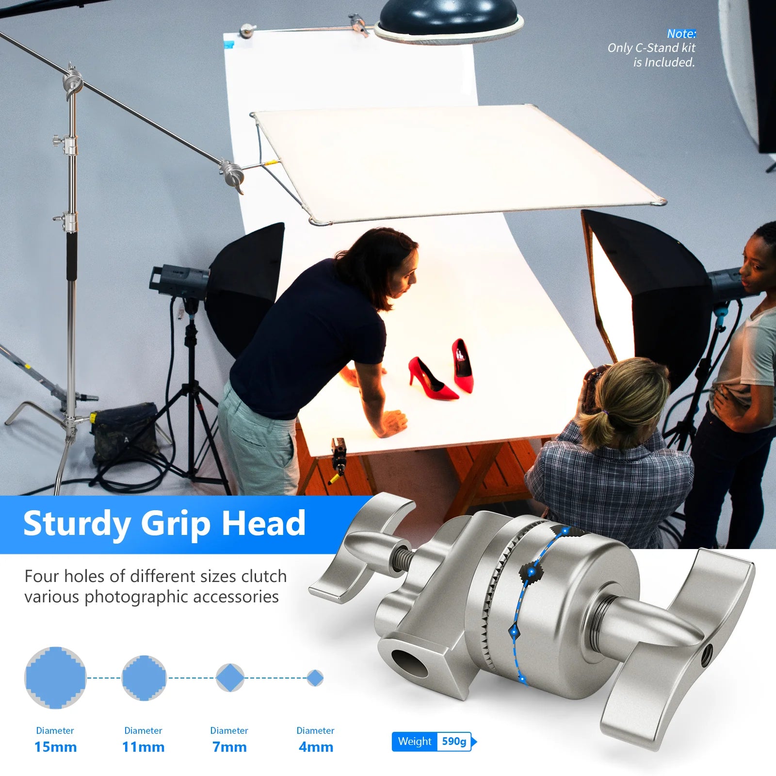 Neewer 10103338 Pure Metal Pro Reflector Arm