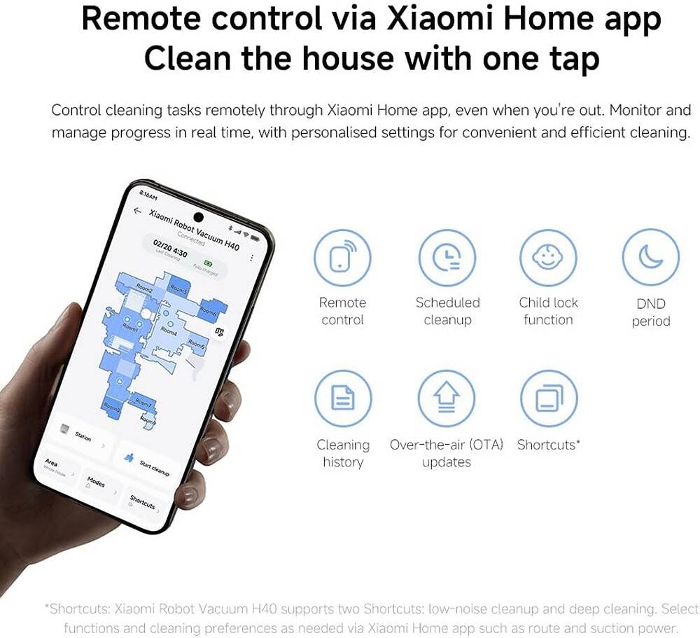 Xiaomi Robot Vacuum H40