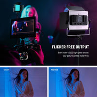Neewer RGB660 Pro II 2-Light LED Video Light Kit with Stands and Bag