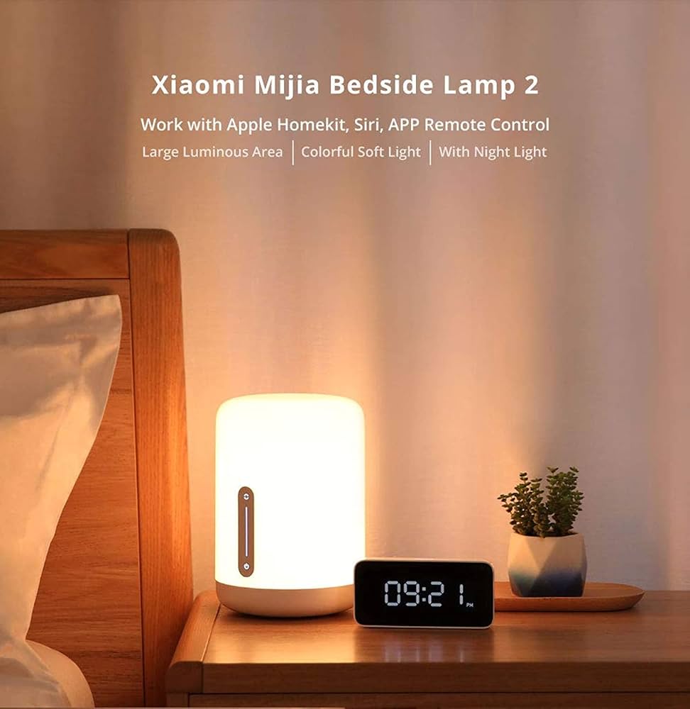 Mi Bedside Lamp 2 Large Luminous Area smart Light
