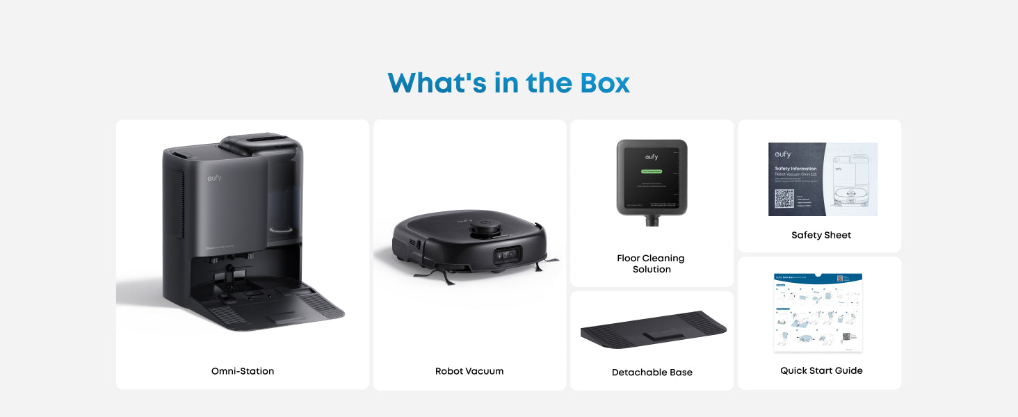 Eufy Omni E25 20,000 Pa HydroJet™ Robot Vacuum & Mop