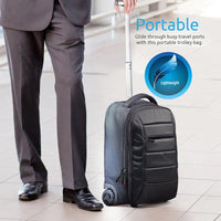 Promate BizPak TR Heavy Duty Laptop Trolley Bag