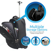 Promate BizPak TR Heavy Duty Laptop Trolley Bag