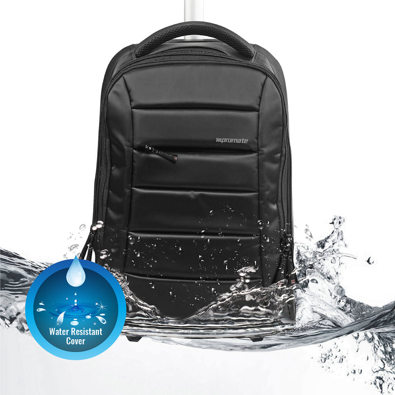 Promate BizPak TR Heavy Duty Laptop Trolley Bag