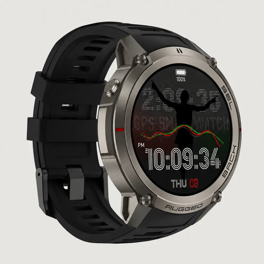 GRIT Apex Smart Watch with 2 Straps