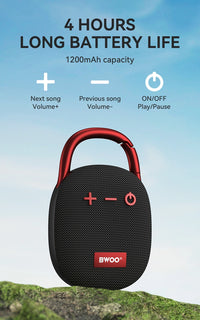 BWOO BS94 5W Portable Hanging Bluetooth Speaker